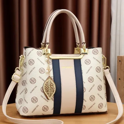 Large Capacity Soft Leather Shoulder Bag HB4634